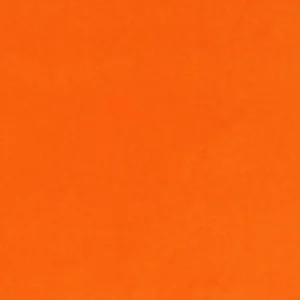 orange plain velvet-chenille fabric from Designers Guild
