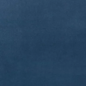 blue plain velvet-chenille fabric from Designers Guild