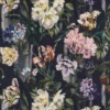 multicolour botanical velvet-chenille fabric from Designers Guild