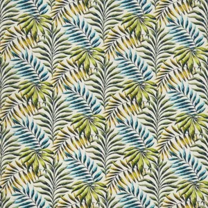 multicolour botanical cotton fabric from iLiv