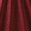 red plain velvet-chenille fabric from iLiv