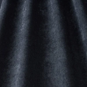 blue plain velvet-chenille fabric from iLiv