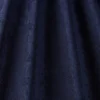 blue plain velvet-chenille fabric from iLiv
