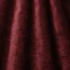 red plain velvet-chenille fabric from iLiv