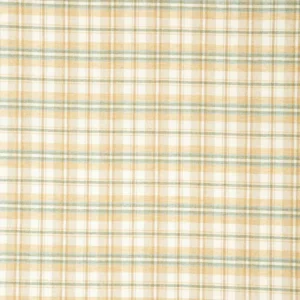 brown checked woolen fabric from Linwood Fabrics