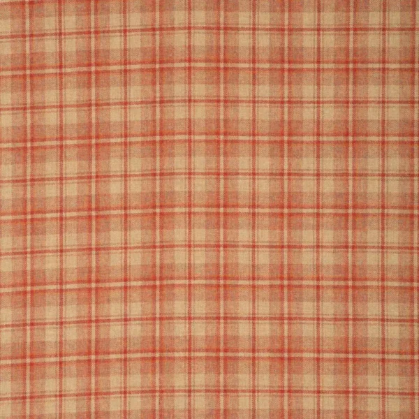 Bressay Check Fabric - Ronas by red checked woolen fabric from Linwood Fabrics