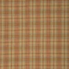 orange checked woolen fabric from Linwood Fabrics