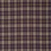 purple checked woolen fabric from Linwood Fabrics