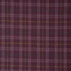purple checked woolen fabric from Linwood Fabrics