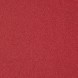 red plain woolen fabric from Linwood Fabrics