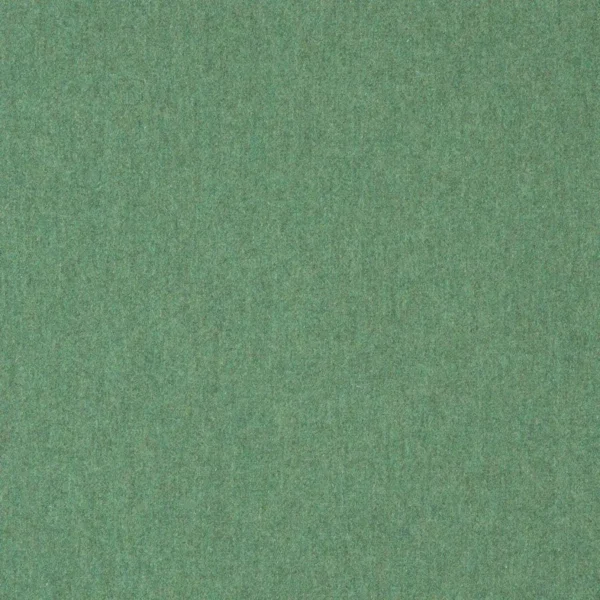 Lana Fabric - Shamrock by green plain woolen fabric from Linwood Fabrics