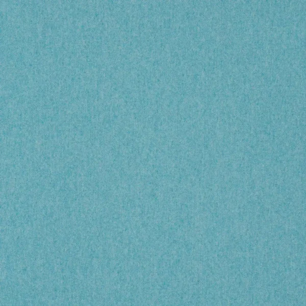 Lana Fabric - Cyan by blue plain woolen fabric from Linwood Fabrics