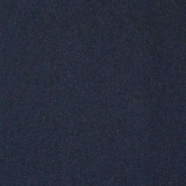 Lana Fabric - Night by blue plain woolen fabric from Linwood Fabrics