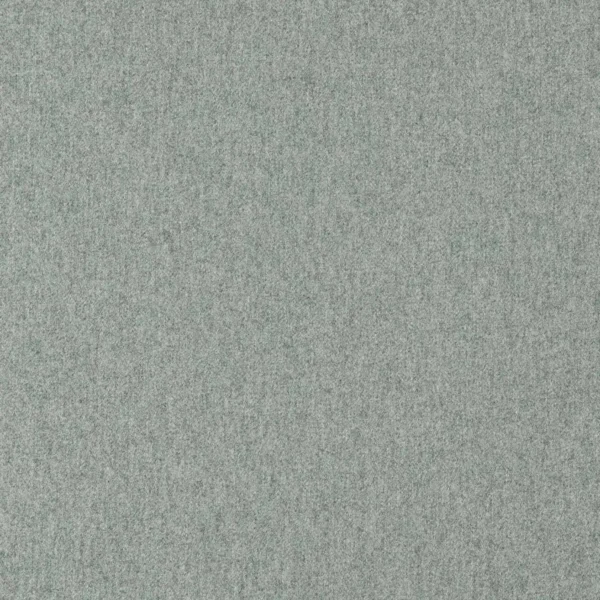 Lana Fabric - Chrome by black-grey plain woolen fabric from Linwood Fabrics
