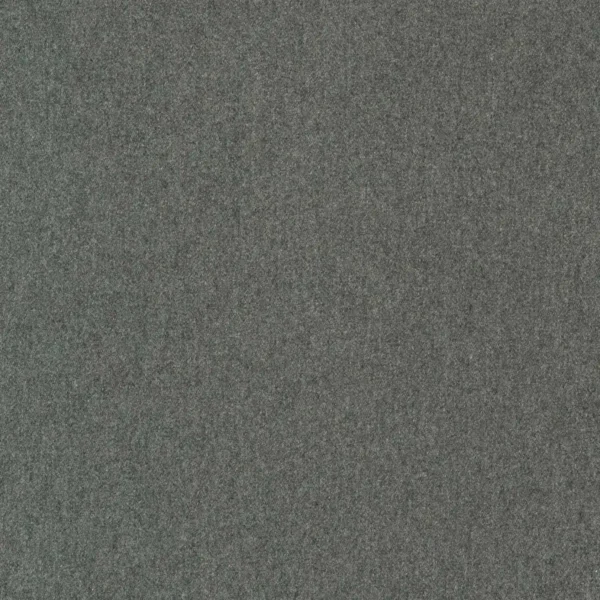 Lana Fabric - Battleship by black-grey plain woolen fabric from Linwood Fabrics