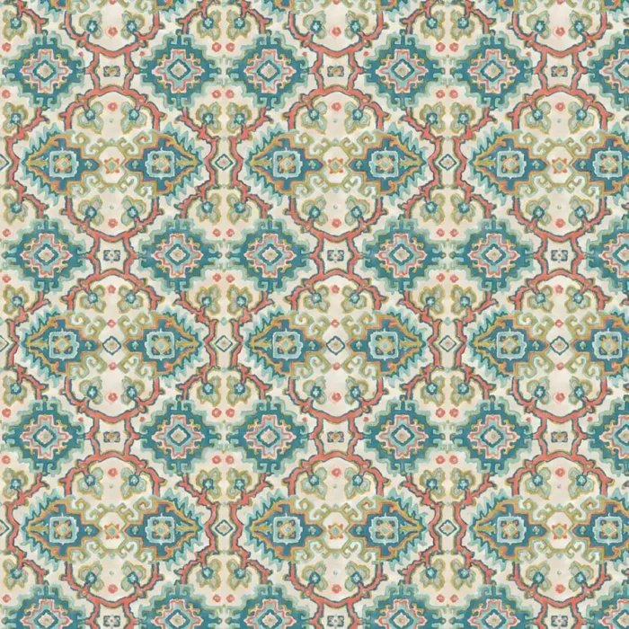 Kami Fabric - Teal swatch