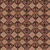 pink geometric velvet-chenille fabric from Linwood Fabrics