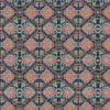 multicolour geometric velvet-chenille fabric from Linwood Fabrics