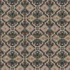 black-grey geometric velvet-chenille fabric from Linwood Fabrics