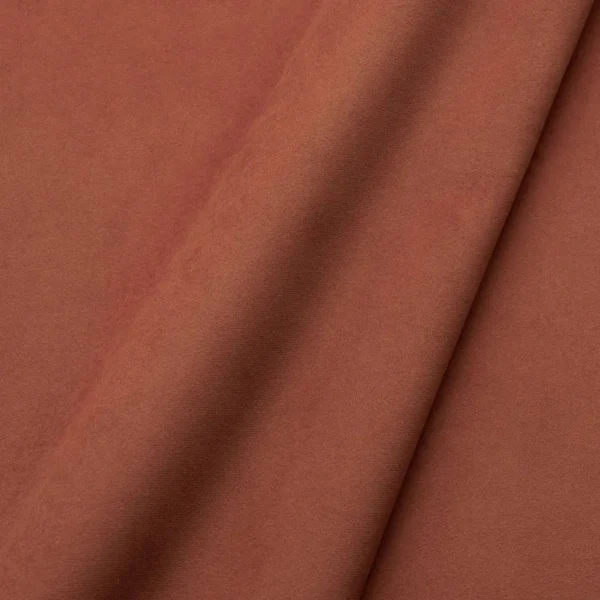 brown plain velvet-chenille fabric from Linwood Fabrics