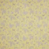 yellow botanical cotton fabric from iLiv