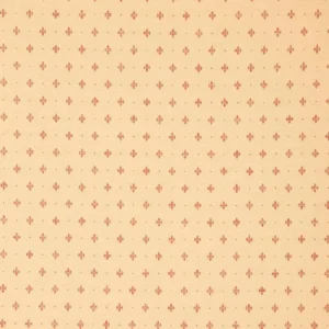 red spotted woven fabric from Linwood Fabrics