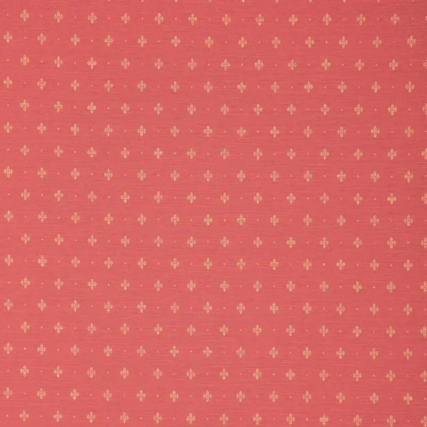 Bryher Fabric - Cotta by red spotted woven fabric from Linwood Fabrics