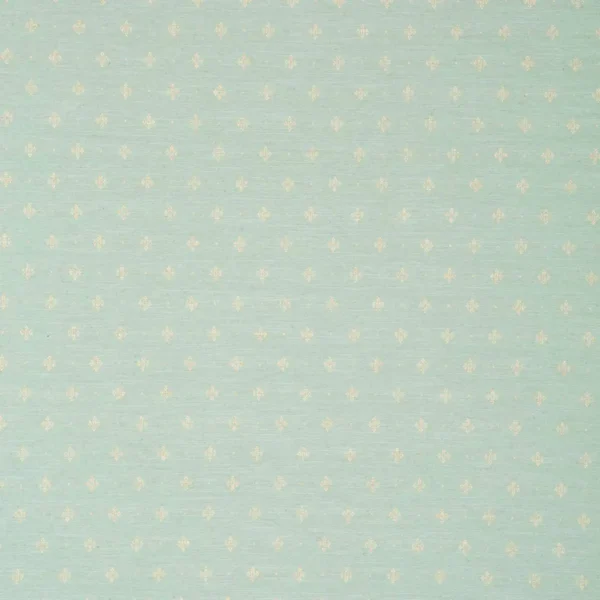 Bryher Fabric - Peppermint by blue spotted woven fabric from Linwood Fabrics