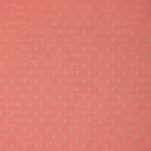 green spotted woven fabric from Linwood Fabrics