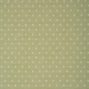 green spotted woven fabric from Linwood Fabrics