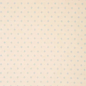 blue spotted woven fabric from Linwood Fabrics