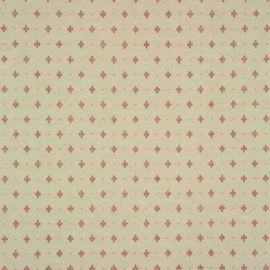 pink spotted woven fabric from Linwood Fabrics