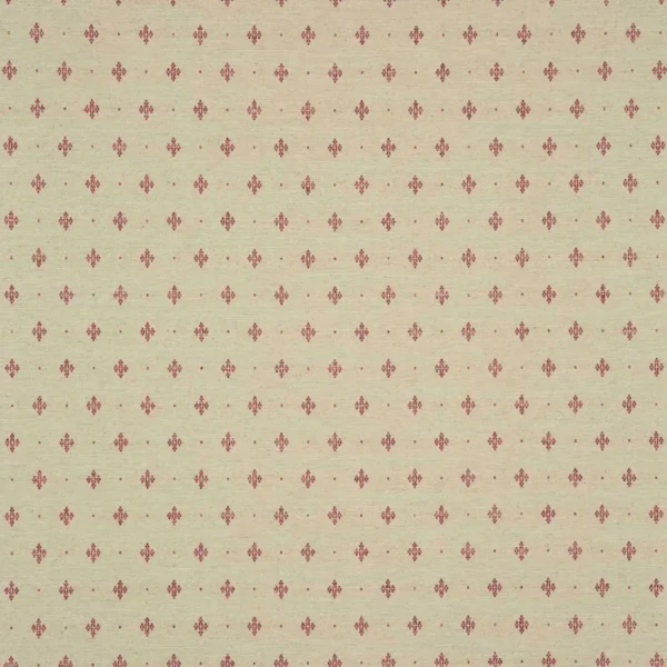 pink spotted woven fabric from Linwood Fabrics
