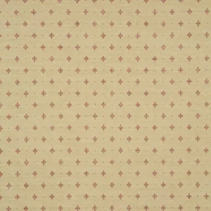 pink spotted woven fabric from Linwood Fabrics