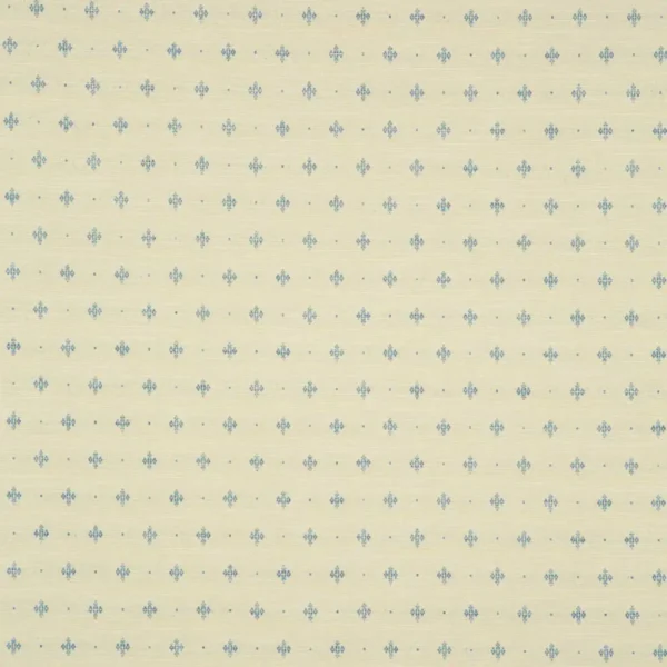 Bryher Fabric - Eau De Nil by blue spotted woven fabric from Linwood Fabrics