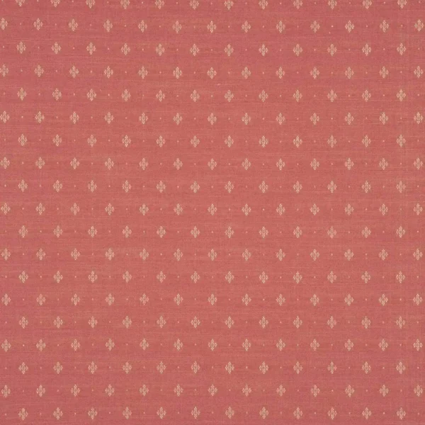 red spotted woven fabric from Linwood Fabrics