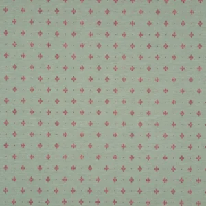 blue spotted woven fabric from Linwood Fabrics
