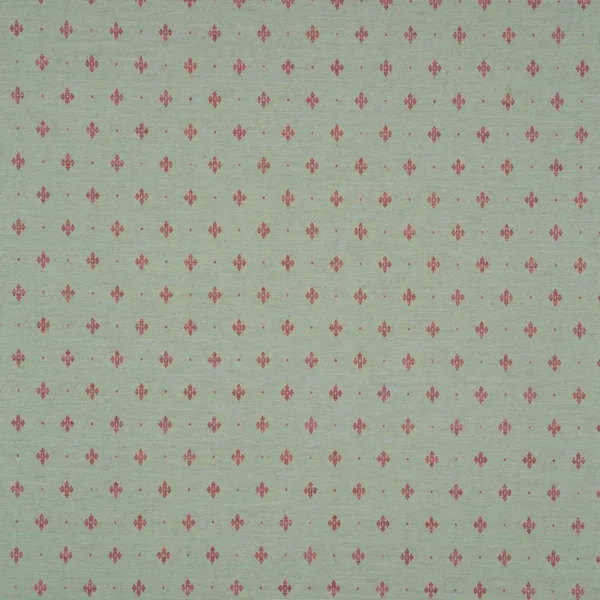 Bryher Fabric - Mint by blue spotted woven fabric from Linwood Fabrics