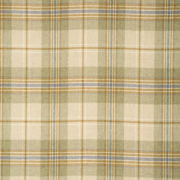 Ronas Hill Fabric - Carrick by brown checked woolen fabric from Linwood Fabrics