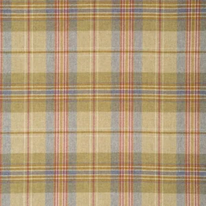 multicolour checked woolen fabric from Linwood Fabrics