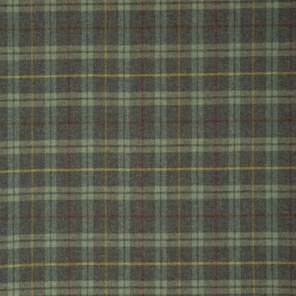Samphrey Fabric - Craigston by multicolour checked woolen fabric from Linwood Fabrics