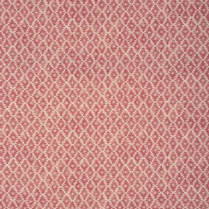pink spotted linen fabric from Linwood Fabrics