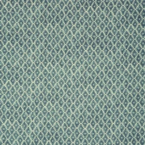 blue spotted linen fabric from Linwood Fabrics