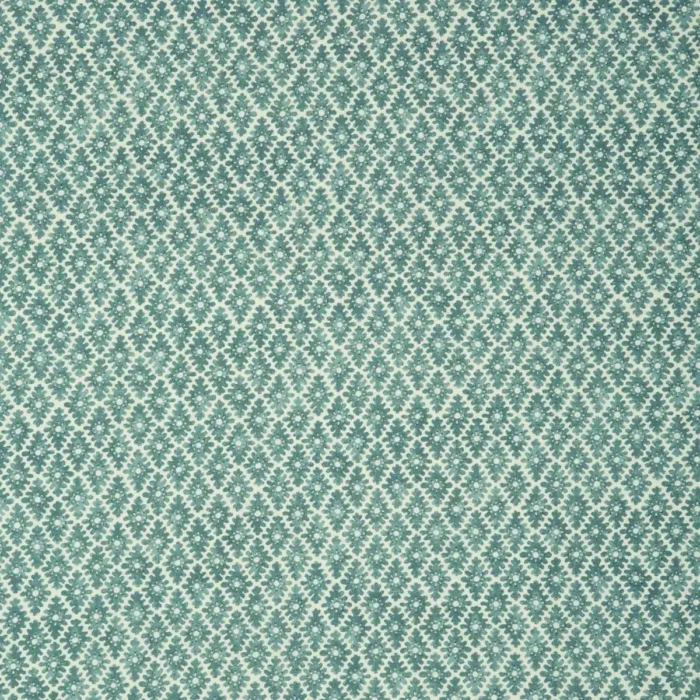 Ashfield Fabric - Turquoise swatch