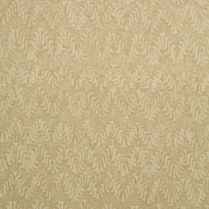 brown geometric linen fabric from Linwood Fabrics
