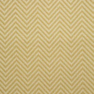 yellow geometric linen fabric from Linwood Fabrics