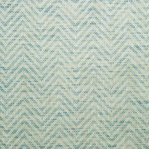 blue geometric linen fabric from Linwood Fabrics