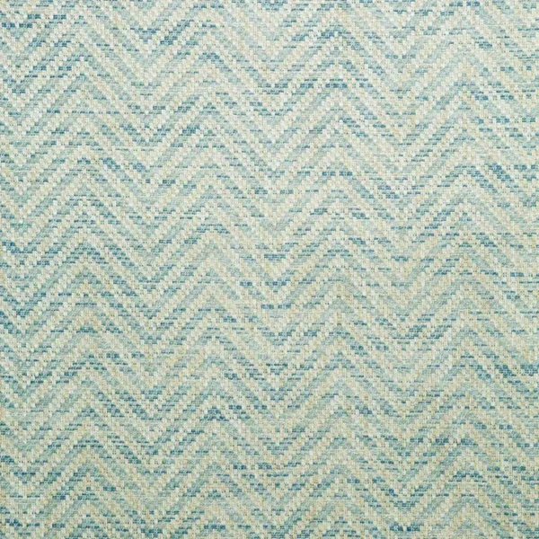 blue geometric linen fabric from Linwood Fabrics