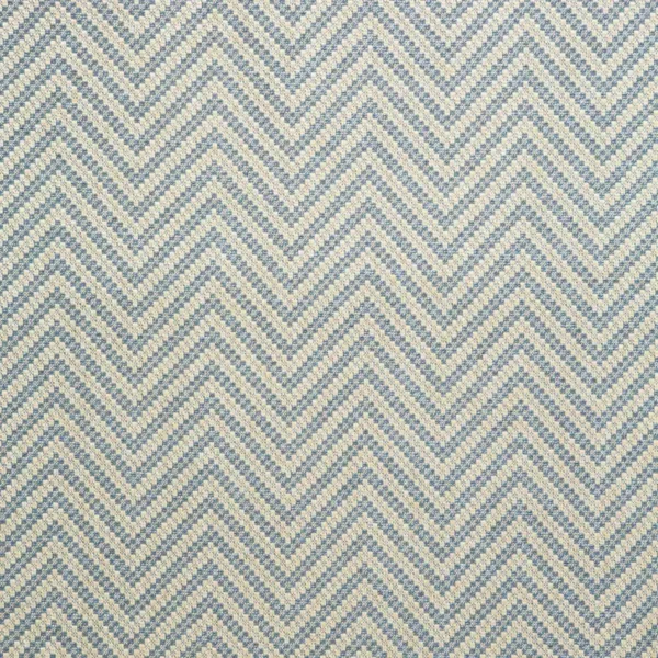 blue geometric linen fabric from Linwood Fabrics