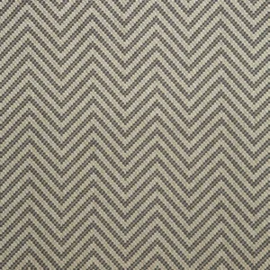 black-grey geometric linen fabric from Linwood Fabrics
